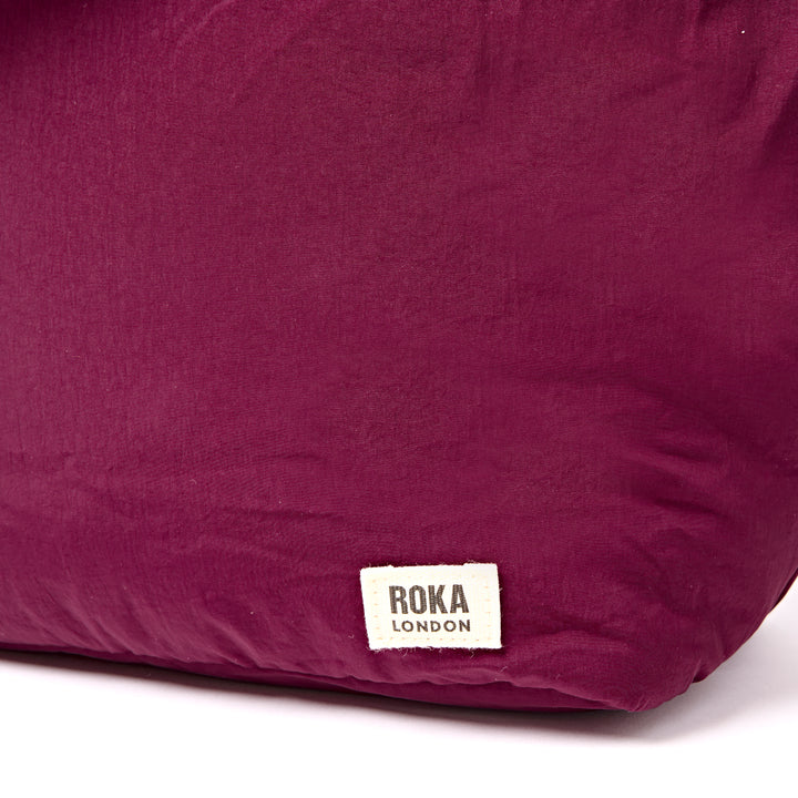 Oxford Shoulder Bag in Merlot