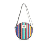 Paddington Crossbody in Multi Stripe Canvas