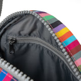 Paddington Crossbody in Multi Stripe Canvas