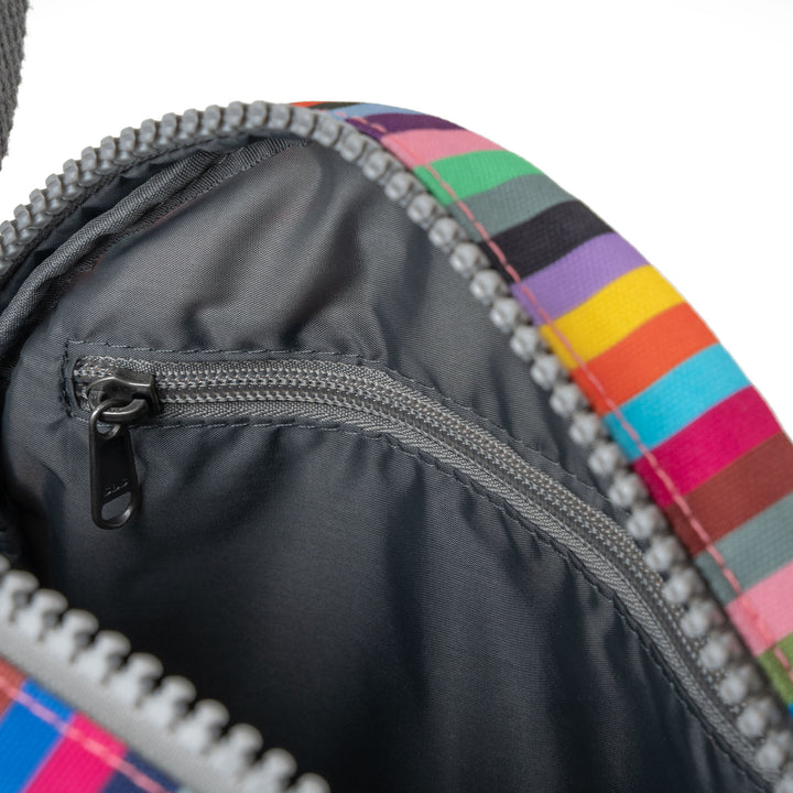 Paddington Crossbody in Multi Stripe Canvas
