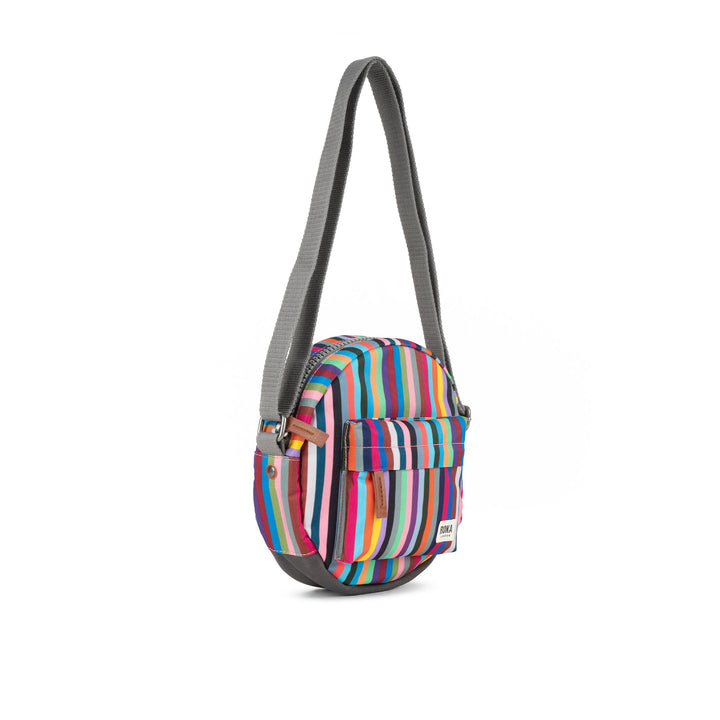 Paddington Crossbody in Multi Stripe Canvas