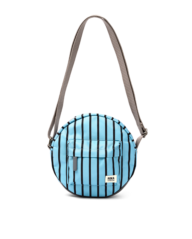Paddington Crossbody Bag in Blue Stripe
