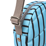 Paddington Crossbody Bag in Blue Stripe