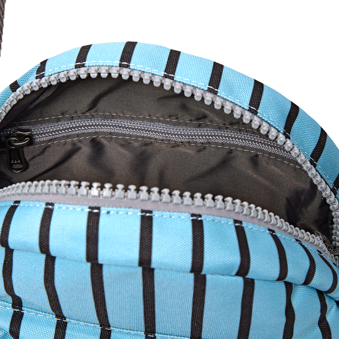 Paddington Crossbody Bag in Blue Stripe