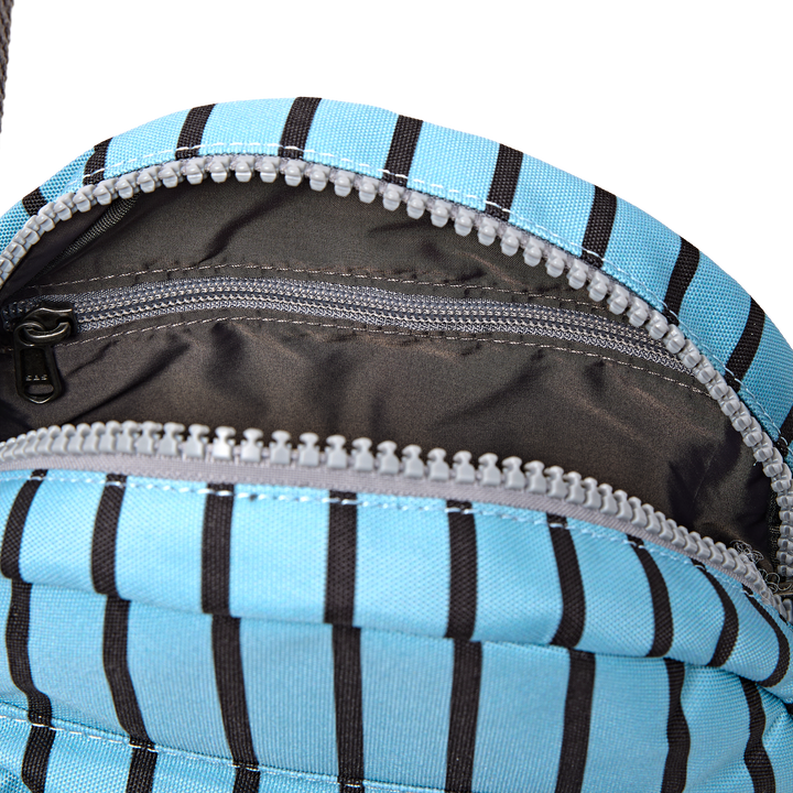 Paddington Crossbody Bag in Blue Stripe