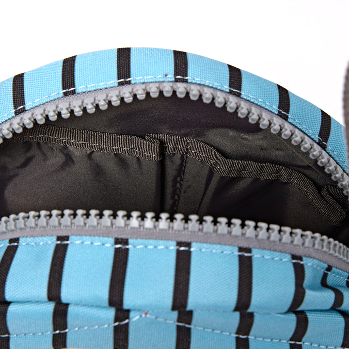 Paddington Crossbody Bag in Blue Stripe