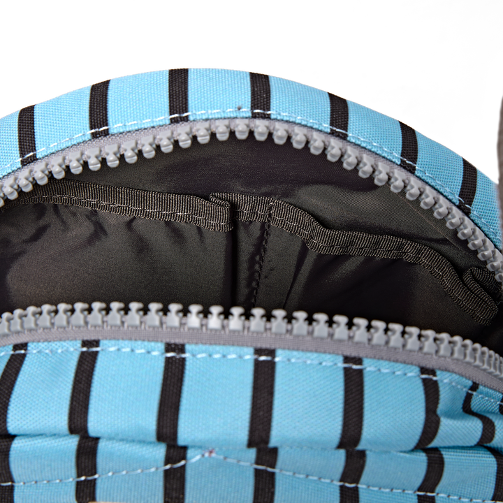 Paddington Crossbody Bag in Blue Stripe