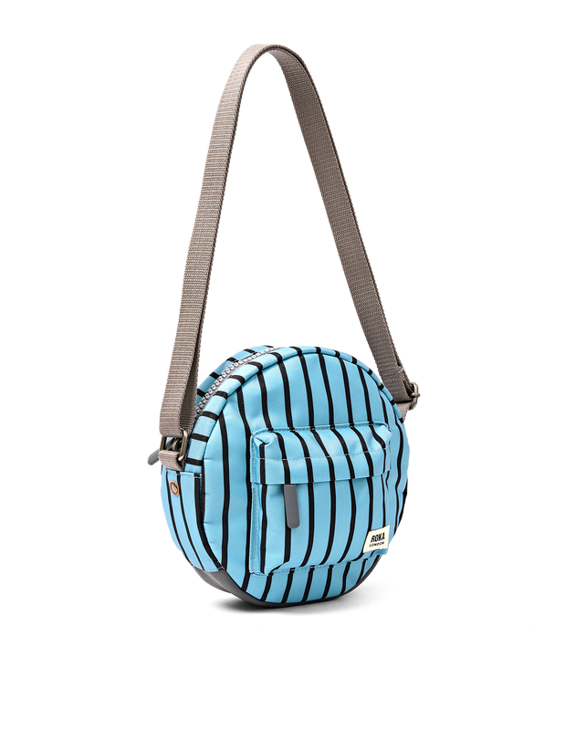 Paddington Crossbody Bag in Blue Stripe