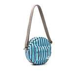 Paddington Crossbody Bag in Blue Stripe