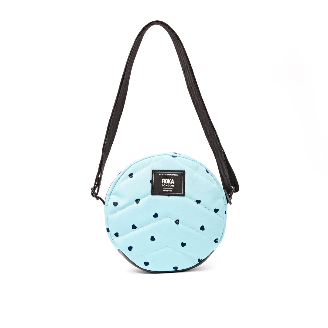 Paddington Crossbody Bag in Heart Print
