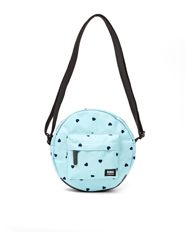 Paddington Crossbody Bag in Heart Print