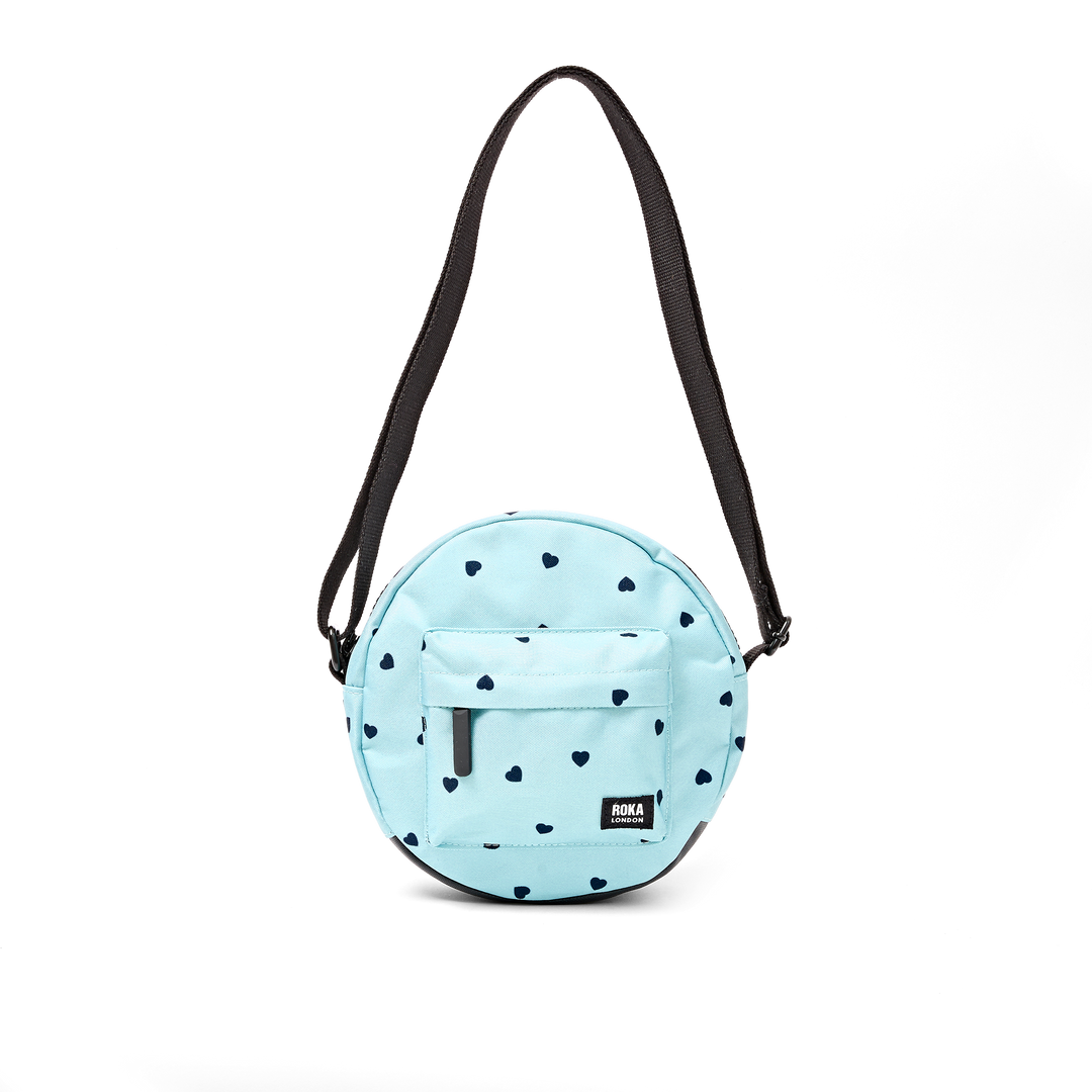 Paddington Crossbody Bag in Heart Print
