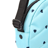 Paddington Crossbody Bag in Heart Print