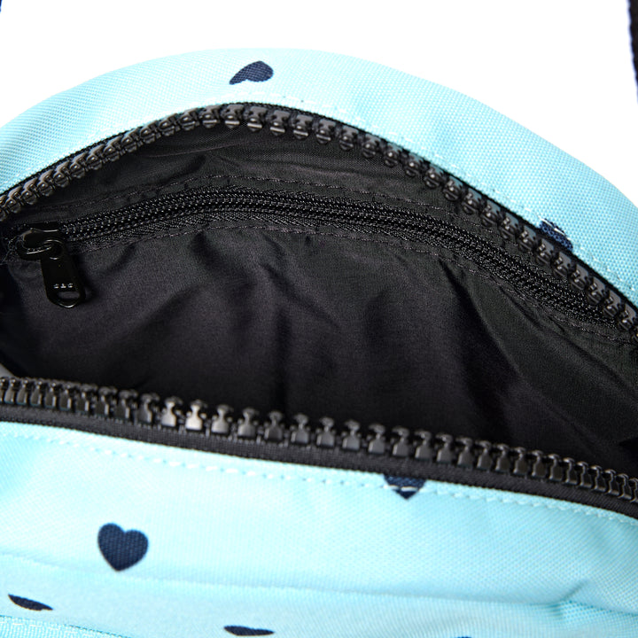Paddington Crossbody Bag in Heart Print