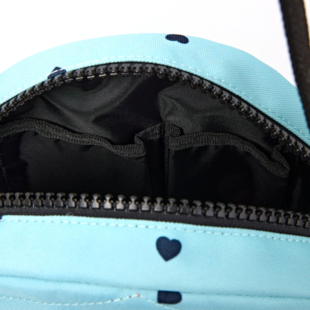 Paddington Crossbody Bag in Heart Print