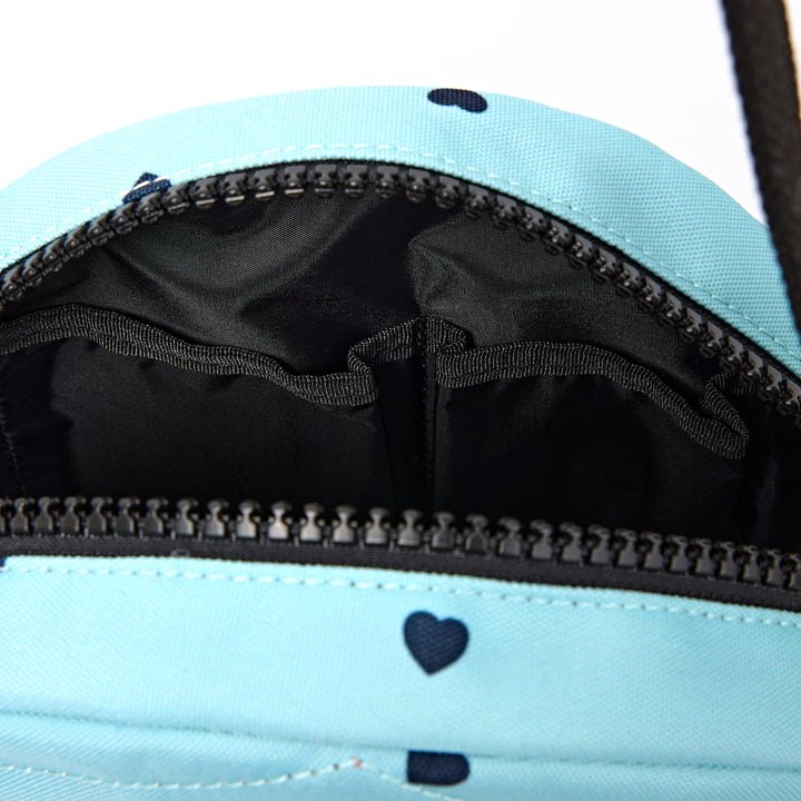 Paddington Crossbody Bag in Heart Print