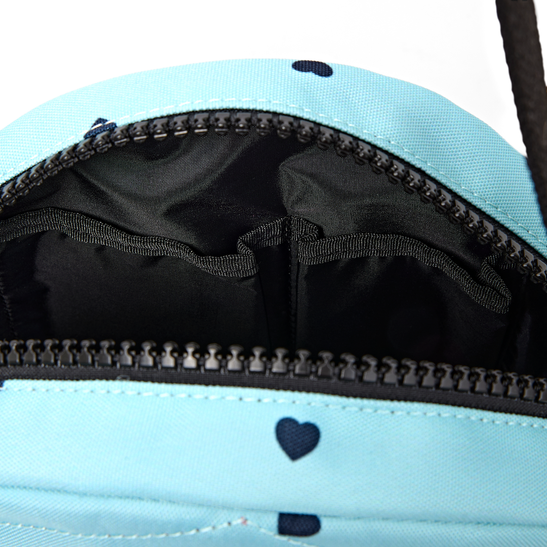Paddington Crossbody Bag in Heart Print