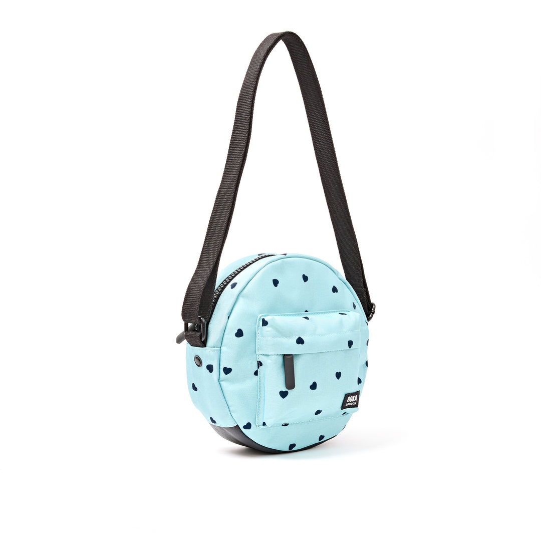 Paddington Crossbody Bag in Heart Print