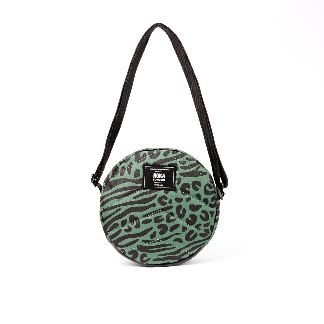 Paddington Crossbody Bag in Mixed Animal Artichoke