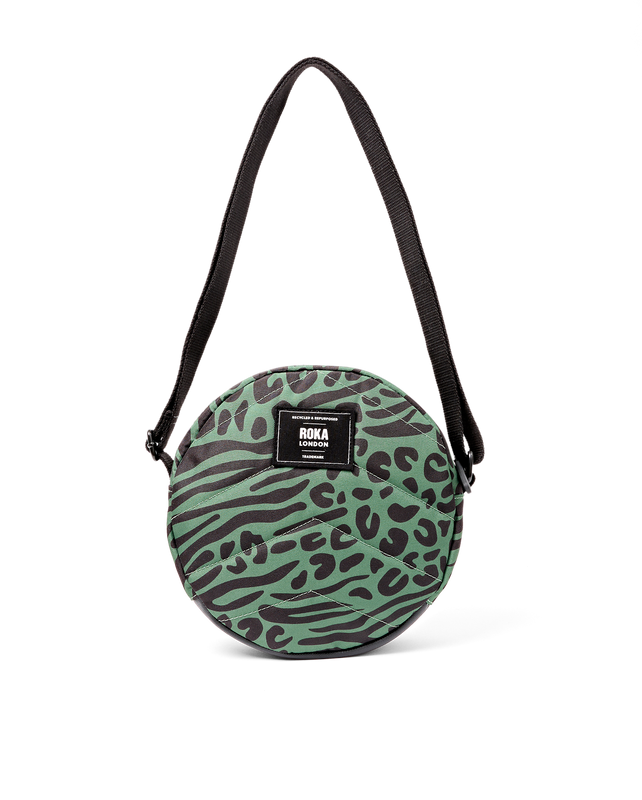 Paddington Crossbody Bag in Mixed Animal Artichoke