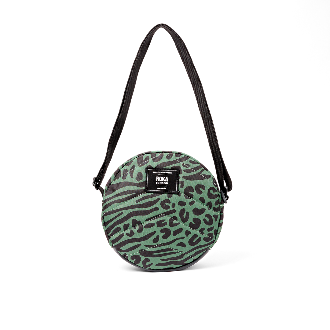 Paddington Crossbody Bag in Mixed Animal Artichoke
