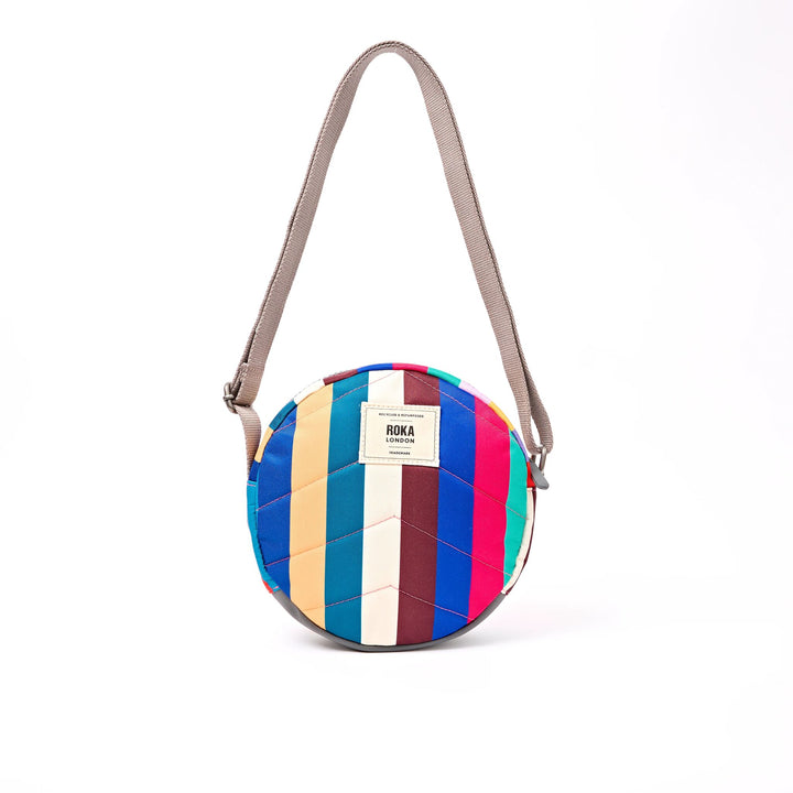 Paddington Crossbody Bag in Wide Multi Stripe
