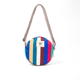 Paddington Crossbody Bag in Wide Multi Stripe