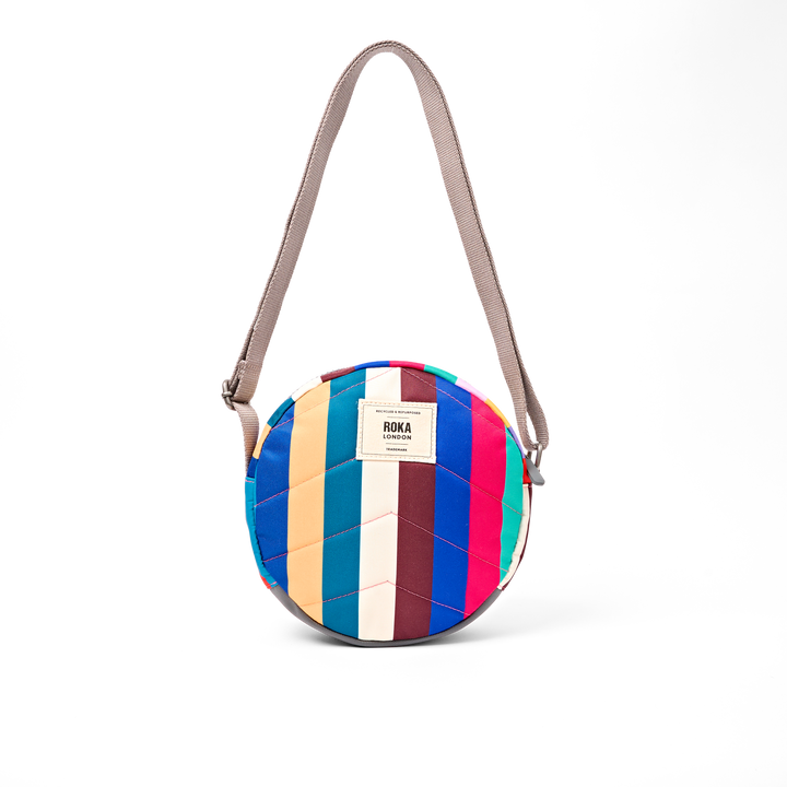 Paddington Crossbody Bag in Wide Multi Stripe