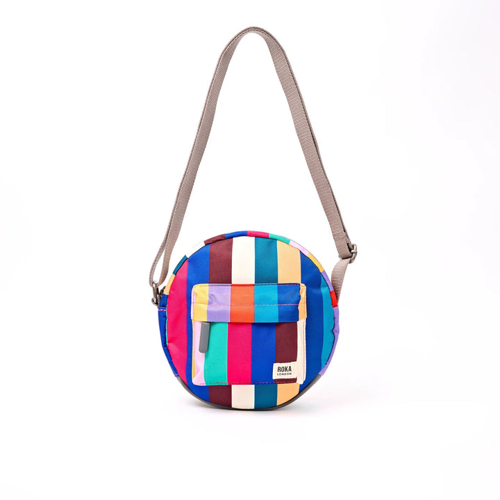 Paddington Crossbody Bag in Wide Multi Stripe