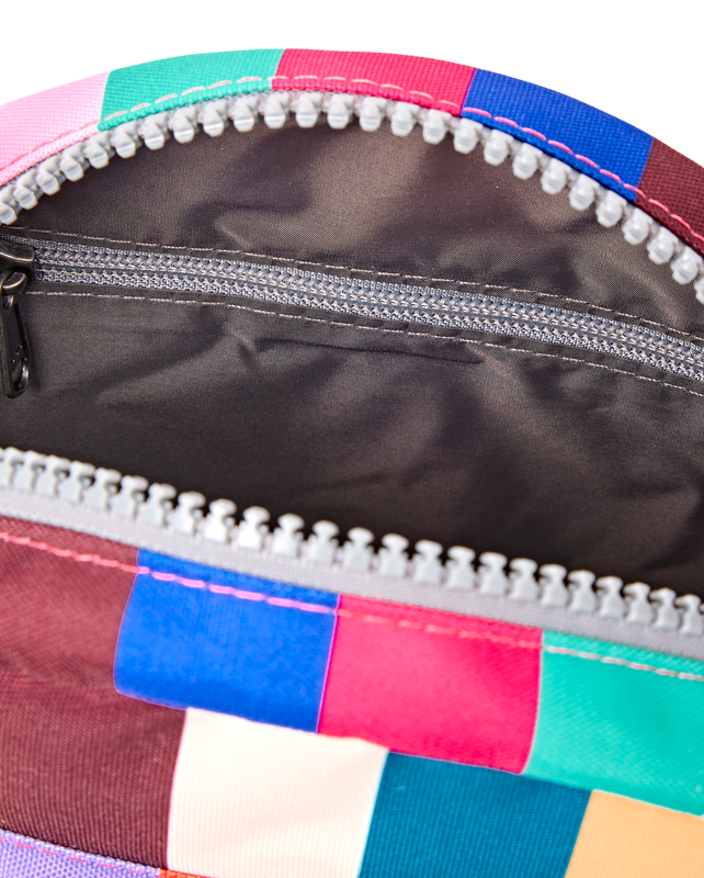 Paddington Crossbody Bag in Wide Multi Stripe