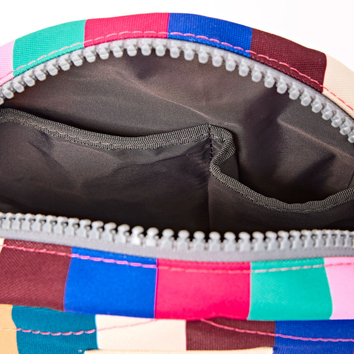 Paddington Crossbody Bag in Wide Multi Stripe