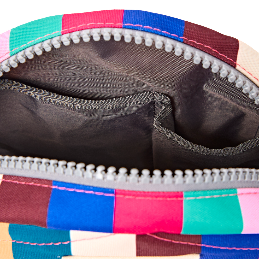 Paddington Crossbody Bag in Wide Multi Stripe