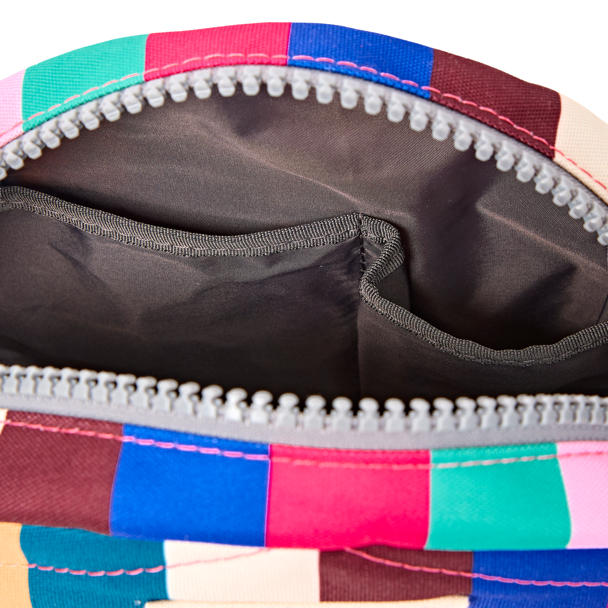 Paddington Crossbody Bag in Wide Multi Stripe