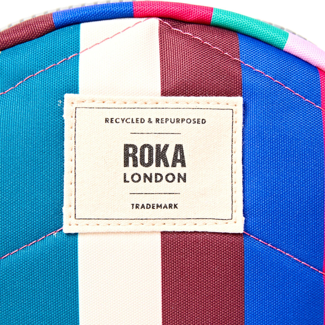 Paddington Crossbody Bag in Wide Multi Stripe