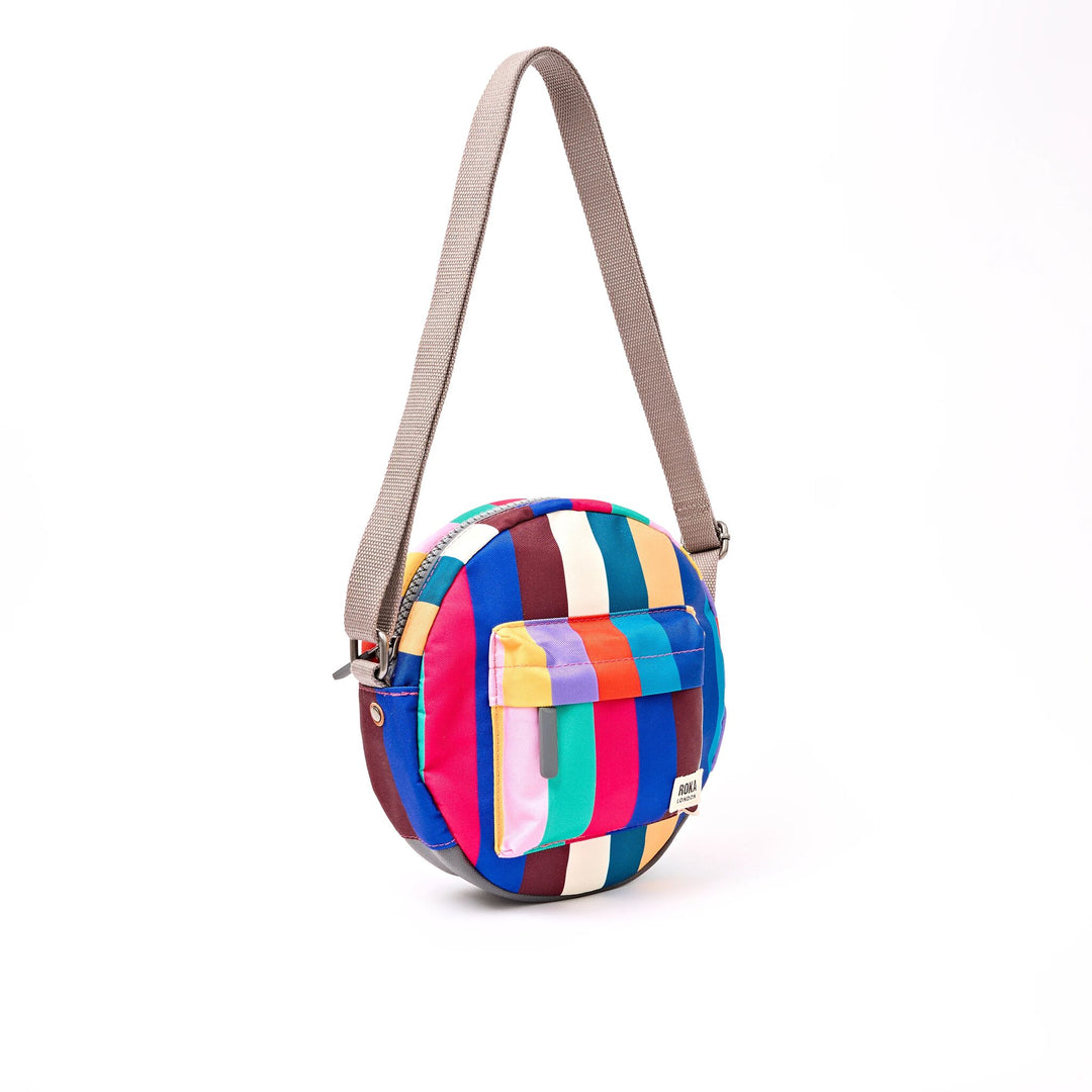 Paddington Crossbody Bag in Wide Multi Stripe