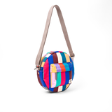 Paddington Crossbody Bag in Wide Multi Stripe