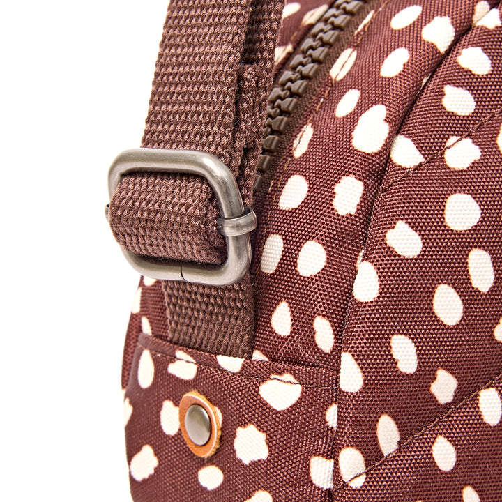 Paddington Crossbody Bag in Brown Dot