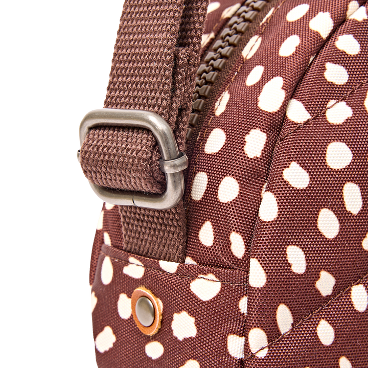 Paddington Crossbody Bag in Brown Dot