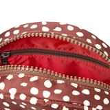 Paddington Crossbody Bag in Brown Dot