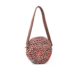 Paddington Crossbody Bag in Brown Dot