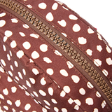 Paddington Crossbody Bag in Brown Dot