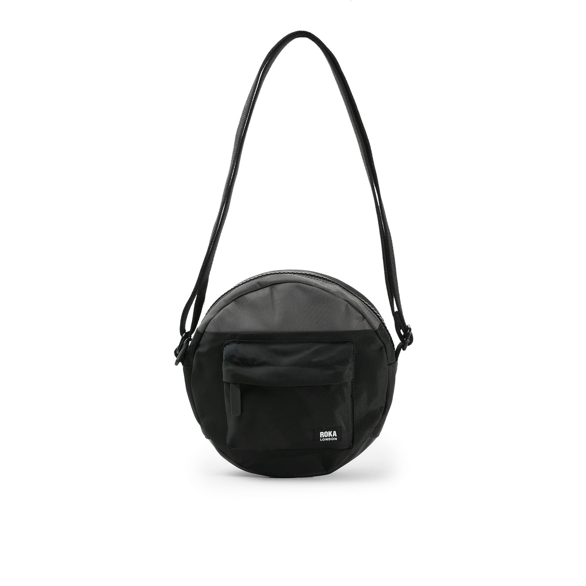 Creative Waste Paddington Crossbody Bag in Black/Graphite