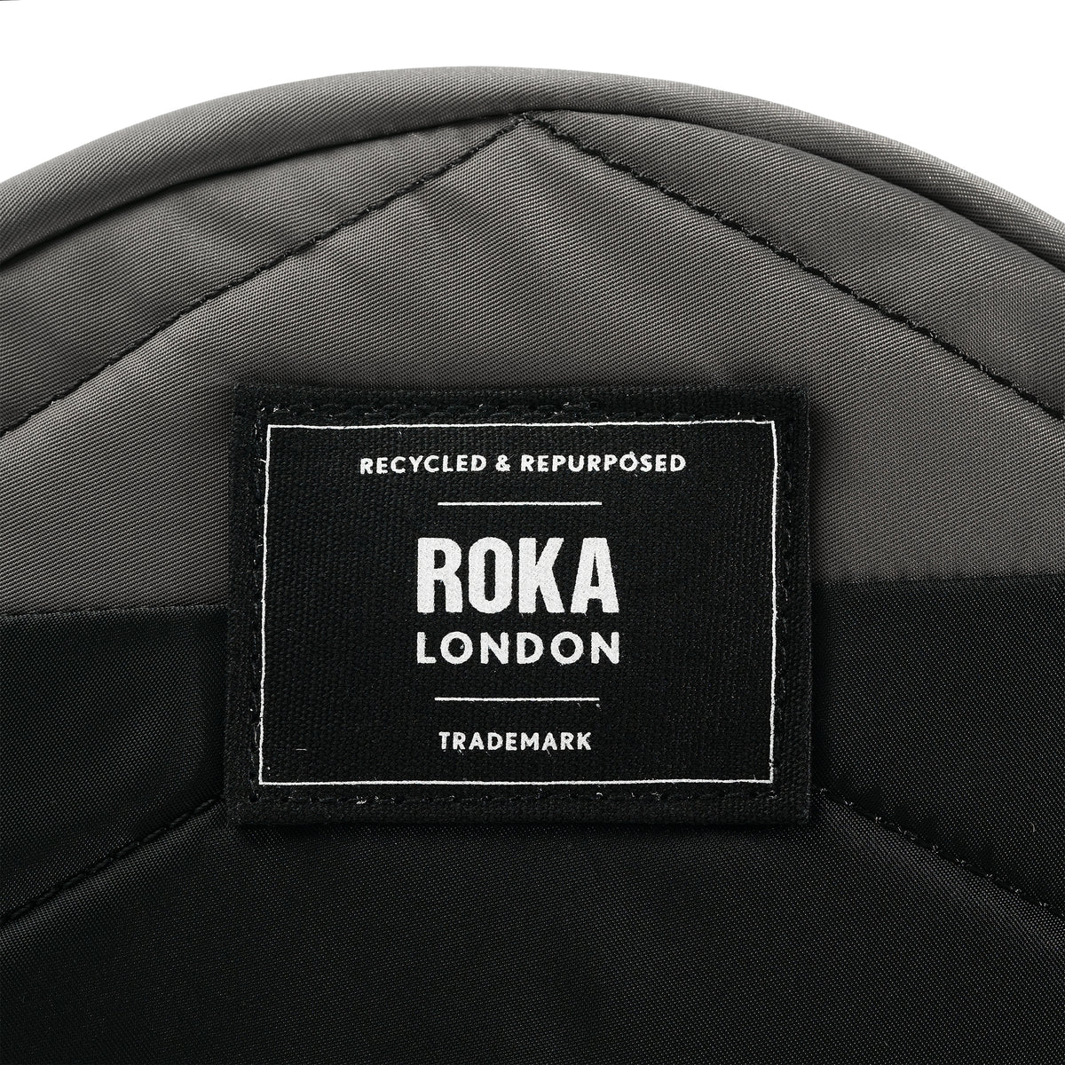 Creative Waste Paddington Crossbody Bag in Black/Graphite