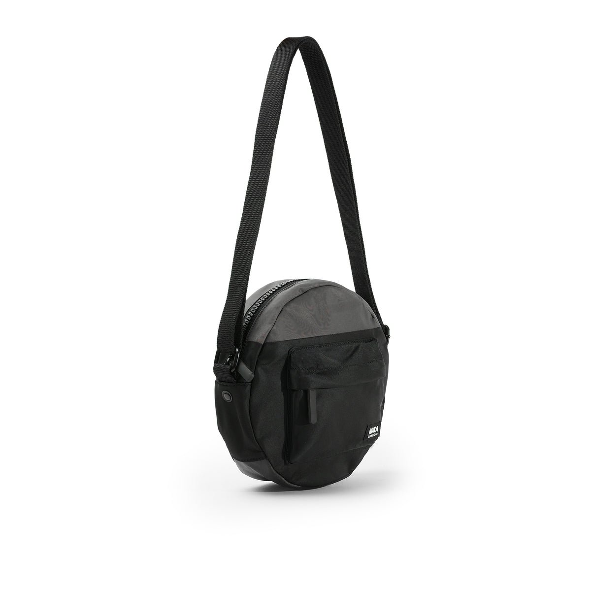 Creative Waste Paddington Crossbody Bag in Black/Graphite