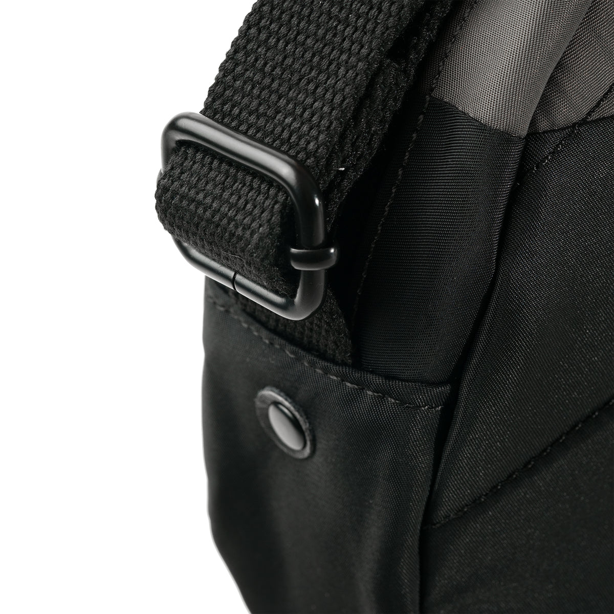 Creative Waste Paddington Crossbody Bag in Black/Graphite