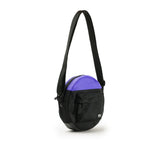 Creative Waste Paddington Crossbody Bag in Black/Simple Purple