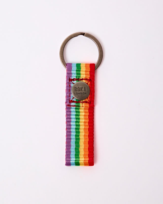 Portland Keyring in Rainbow
