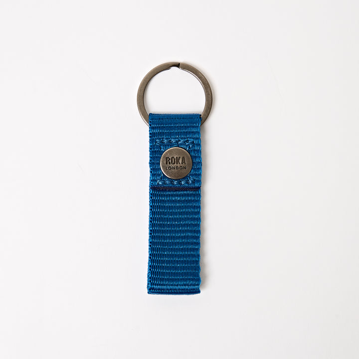 Portland Keyring in Malibu Blue