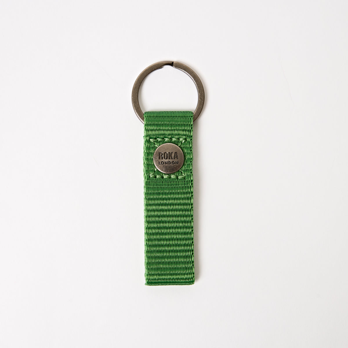 Portland Keyring in Online Lime