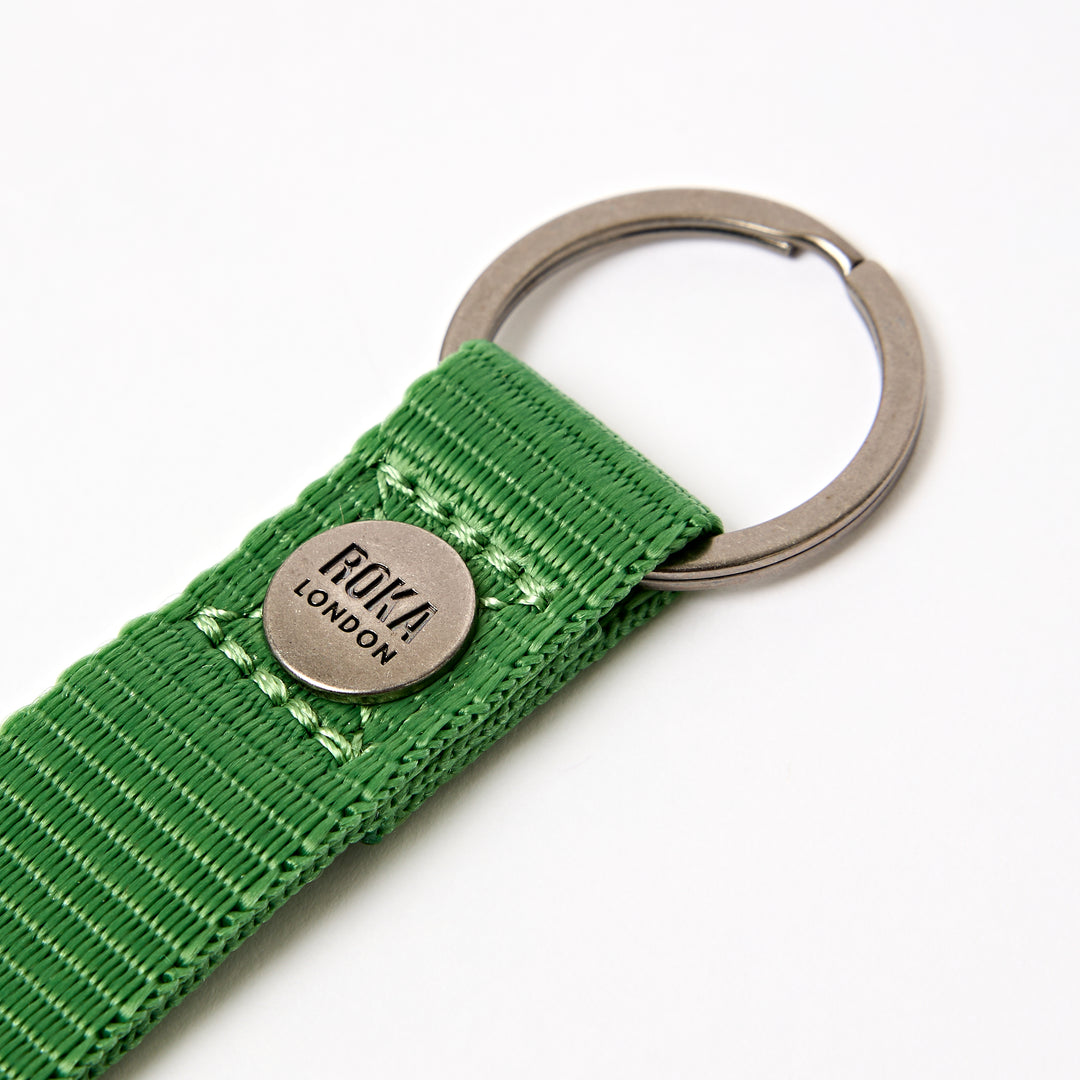 Portland Keyring in Online Lime